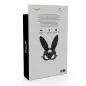 Preview: Vegan Leather Mask with Bunny Ears – Coquette Chic Desire