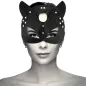 Preview: Vegane Ledermaske Mit Katzenohren – Coquette Chic Desire