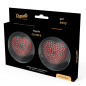 Preview: Rot Schwarze Nipplepatches | Coquette Chic Desire