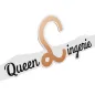 Preview: Lingerie Hänger 27,5cm (1 Stück) – Queen Lingerie