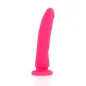 Preview: Rosa Dildo Aus Medizinischem Silikon 17x3cm – Delta Club
