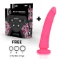 Preview: Harness + Dong Rosa Silikon 20 X 4cm – Delta Club