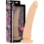 Preview: Harness + Dong Fleisch Silikon 23 X 4,5cm – Delta Club
