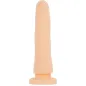 Preview: Harness + Dong Fleisch Silikon 23 X 4,5cm – Delta Club