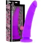 Preview: Harness + Dong Lila Silikon 23 X 4,5cm – Delta Club