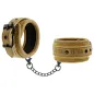 Preview: Vegan Leather Handcuffs with Neoprene Lining – Fetish Submissive