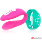 Preview: Watchme Dual Technologie Vibrator Fuchsia / Aquamarine | Wearwatch