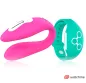 Preview: Watchme Dual Technologie Vibrator Fuchsia / Aquamarine | Wearwatch