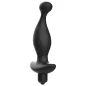 Preview: Anal Massager Mit Vibration Schwarz – Addicted Toys