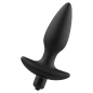 Preview: Premium Analplug Mit Vibration Schwarz | Addicted Toys