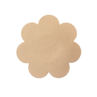 Körperband 5m X 6,5cm + 3 Paare Satin Nippel Abdeckungen Nude | Bye Bra