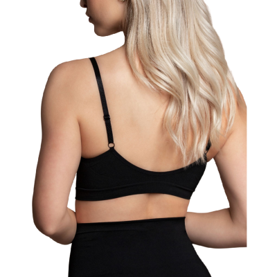 Nahtlos Bra mit Mittlerer Kontrolle - Schwarz XXL | Bye Bra