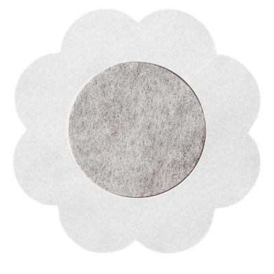 Blumen Nipplepatches 3 Stk. M