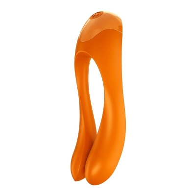 Candy Cane Fingervibrator Orange | Satisfyer