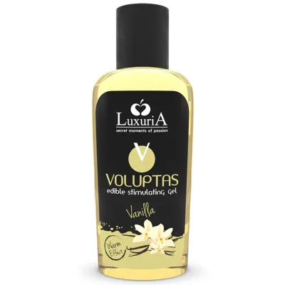 Voluptas Essbares Massagegel Vanille 100ml – Luxuria