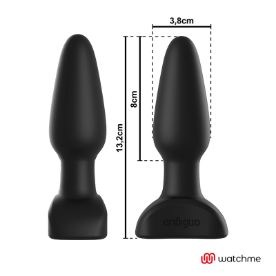 Watchme André Analstecker Schwarz | Anbiguo