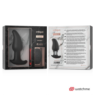 Watchme Anal Amadeus Vibrator Mit Rotierenden Perlen | Anbiguo