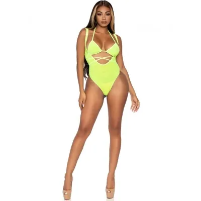 Bikini top and bodysuit by Os