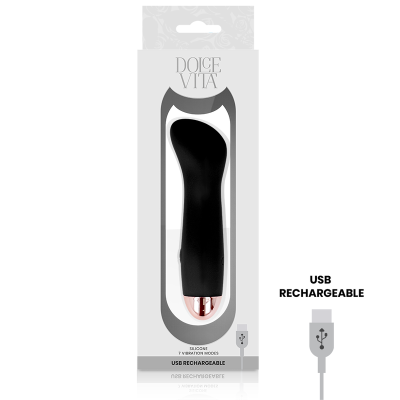 Vibrator 1 Schwarz 7 Modi | Dolce Vita