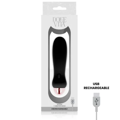 Vibrator 5 Schwarz 7 Modi | Dolce Vita