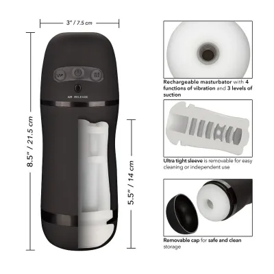 Optimal Power Stroker Vibrier- Und Saugfunktionen – Calex