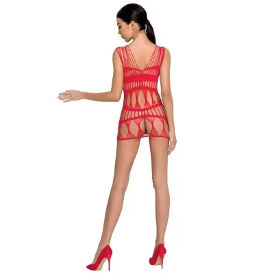 Bs089 Bodystocking Red Os – passion