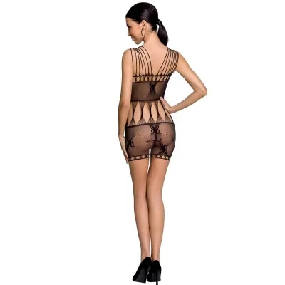 Bs090 Bodystocking Schwarz Os – Passion