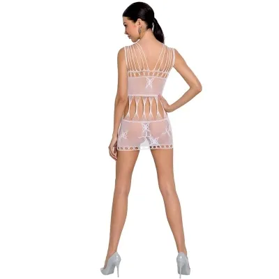 Bs090 Bodystocking Weiss Os – Passion