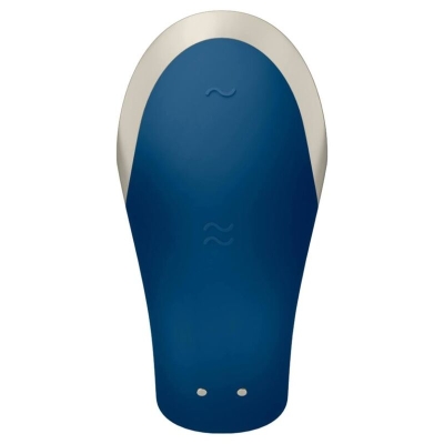 Double Love Luxury Partnervibrator Blau | Satisfyer