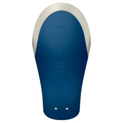 Double Love Luxury Partnervibrator Blau – Satisfyer
