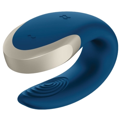 Double Love Luxury Partnervibrator Blau | Satisfyer
