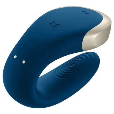 Double Love Luxury Partnervibrator Blau – Satisfyer