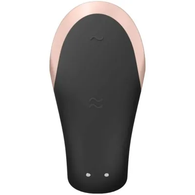 Double Love Luxury Partnervibrator Schwarz – Satisfyer