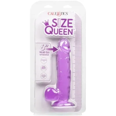 Queen Dildo Lila 15,3cm – Calex