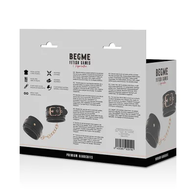 Premium Handschellen – Begme Black Edition