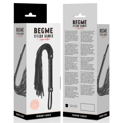 Vegan Leather Flogger – Begme - Black Edition