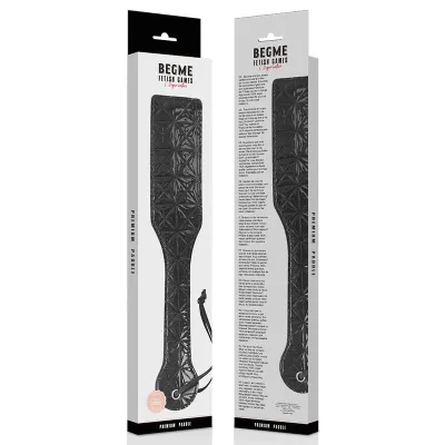 Vegan leather paddle – Begme Black Edition