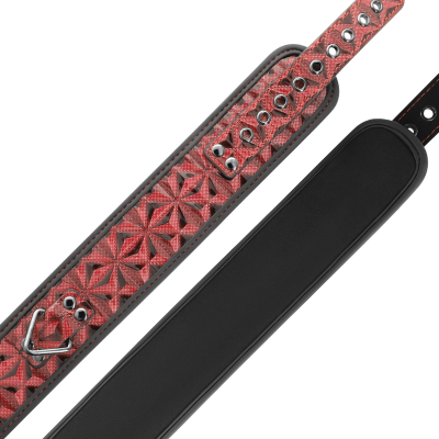 Vegane Lederhalskette | Begme - Red Edition