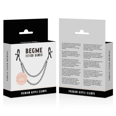 Nipple Clips with Chain – Begme Red Edition