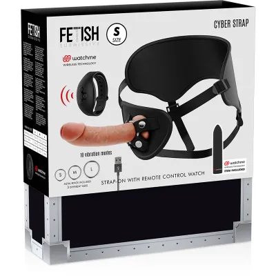 Gurt Mit Dildo- Und Bullet Watchme Technology – Cyber Strap