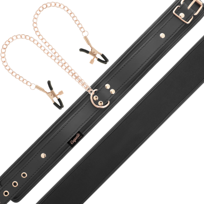 Fantasy Nippelklemmen Halskette Mit Neoprenfutter | Coquette Chic Desire