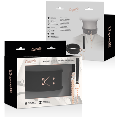 Vegane Leder Fantasy Halskette Mit Riemen | Coquette Chic Desire