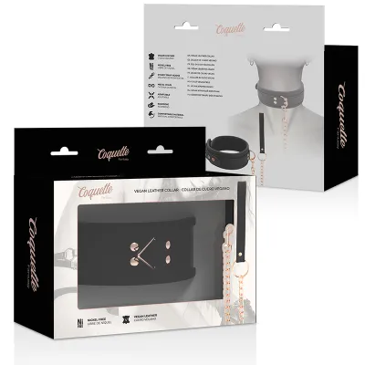 Vegane Leder Fantasy Halskette Mit Riemen – Coquette Chic Desire