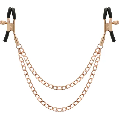 Fantasy Nippelclips Aus Metall Mit Kette – Coquette Chic Desire