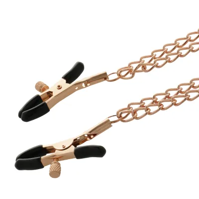 Fantasy Nippelclips Aus Metall Mit Kette – Coquette Chic Desire