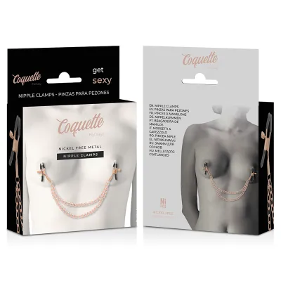 Fantasy Nippelclips Aus Metall Mit Kette – Coquette Chic Desire