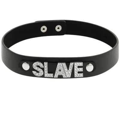 Vegan Leather Slave Collar – Coquette Chic Desire