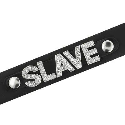 Vegan Leather Slave Collar – Coquette Chic Desire