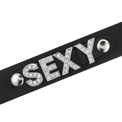 Sexy Veganes Lederhalsband | Coquette Chic Desire