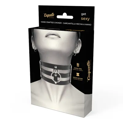 Vegan Leather Fetish Style Collar – Coquette Chic Desire